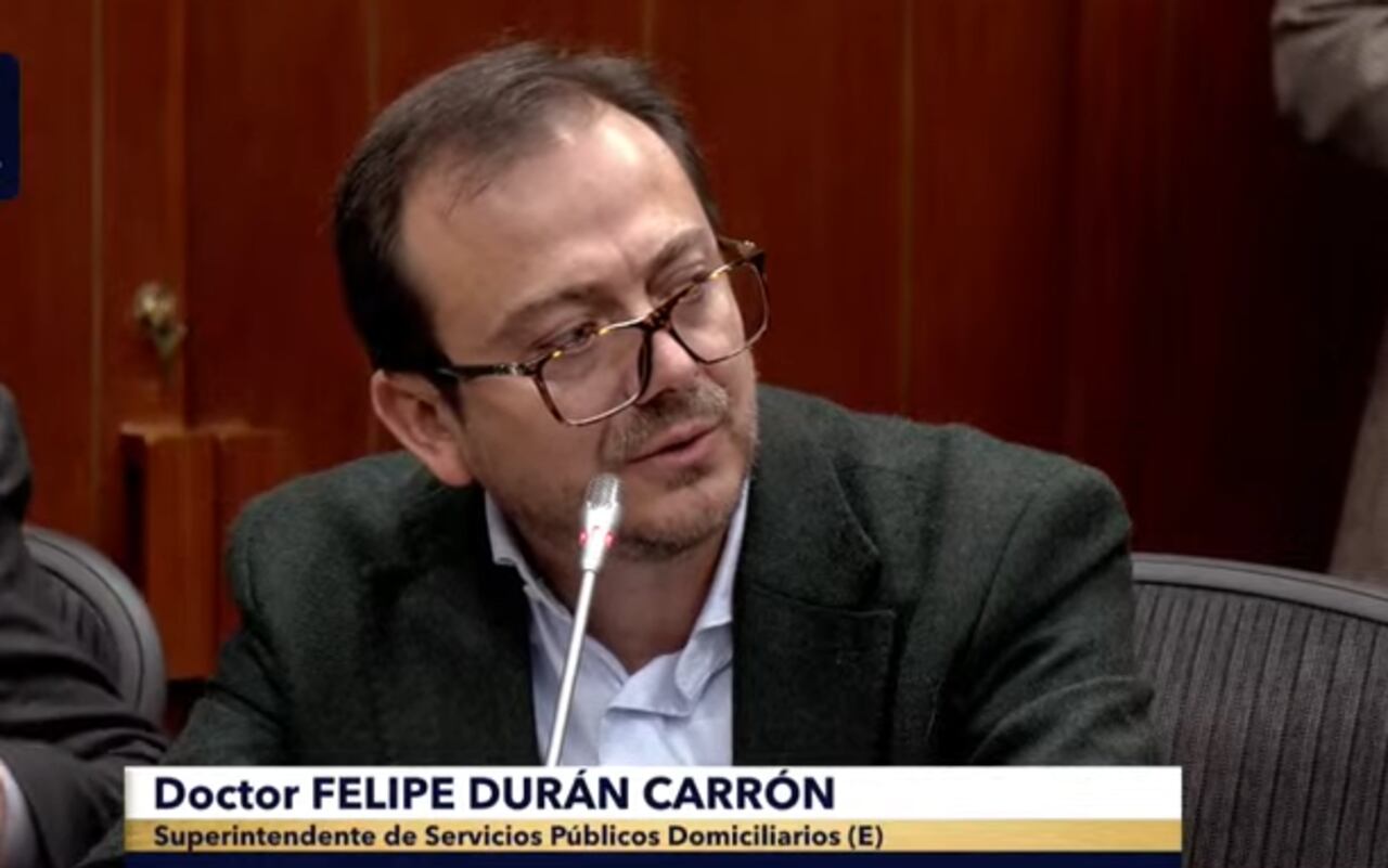 Felipe Durán, superintendente de Servicios Públicos