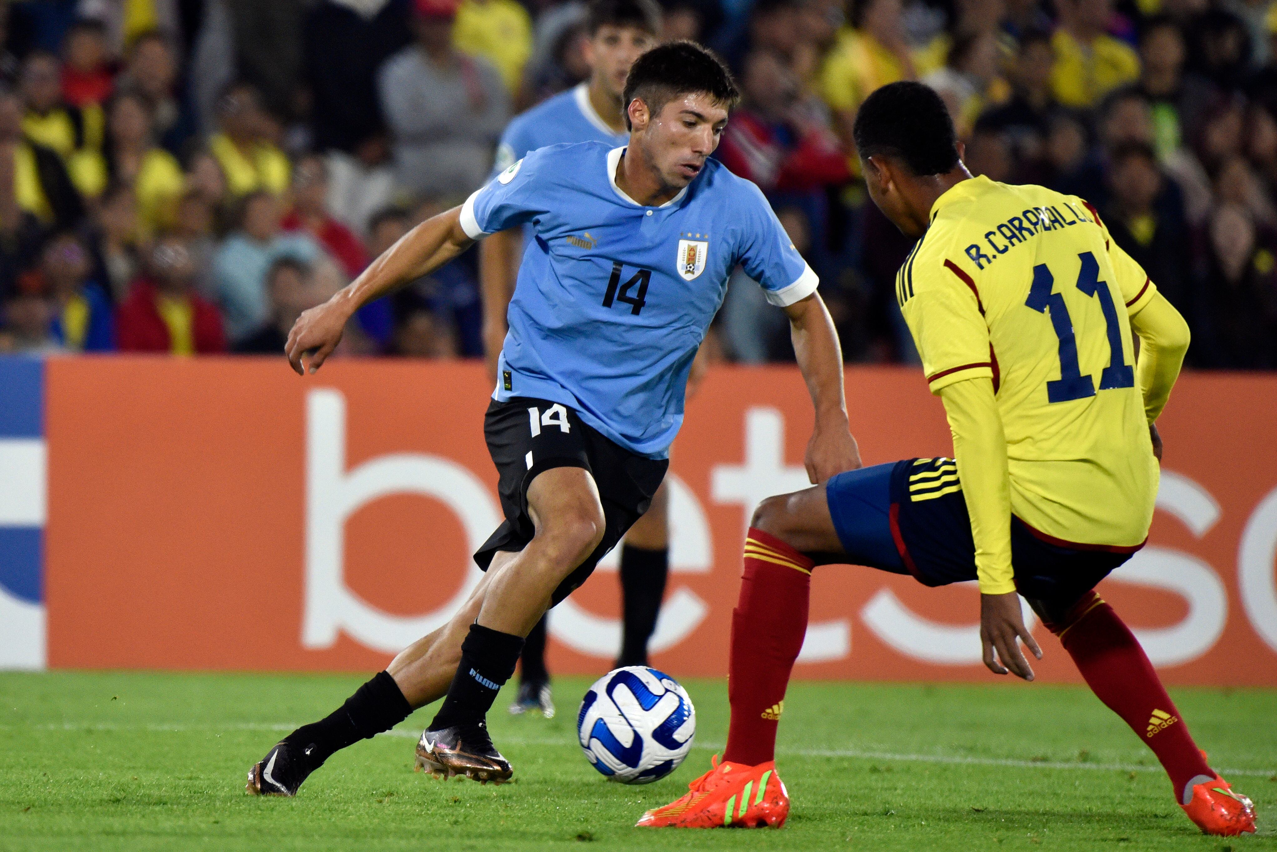 Colombia vs Uruguay - Sudamericano Sub 20.