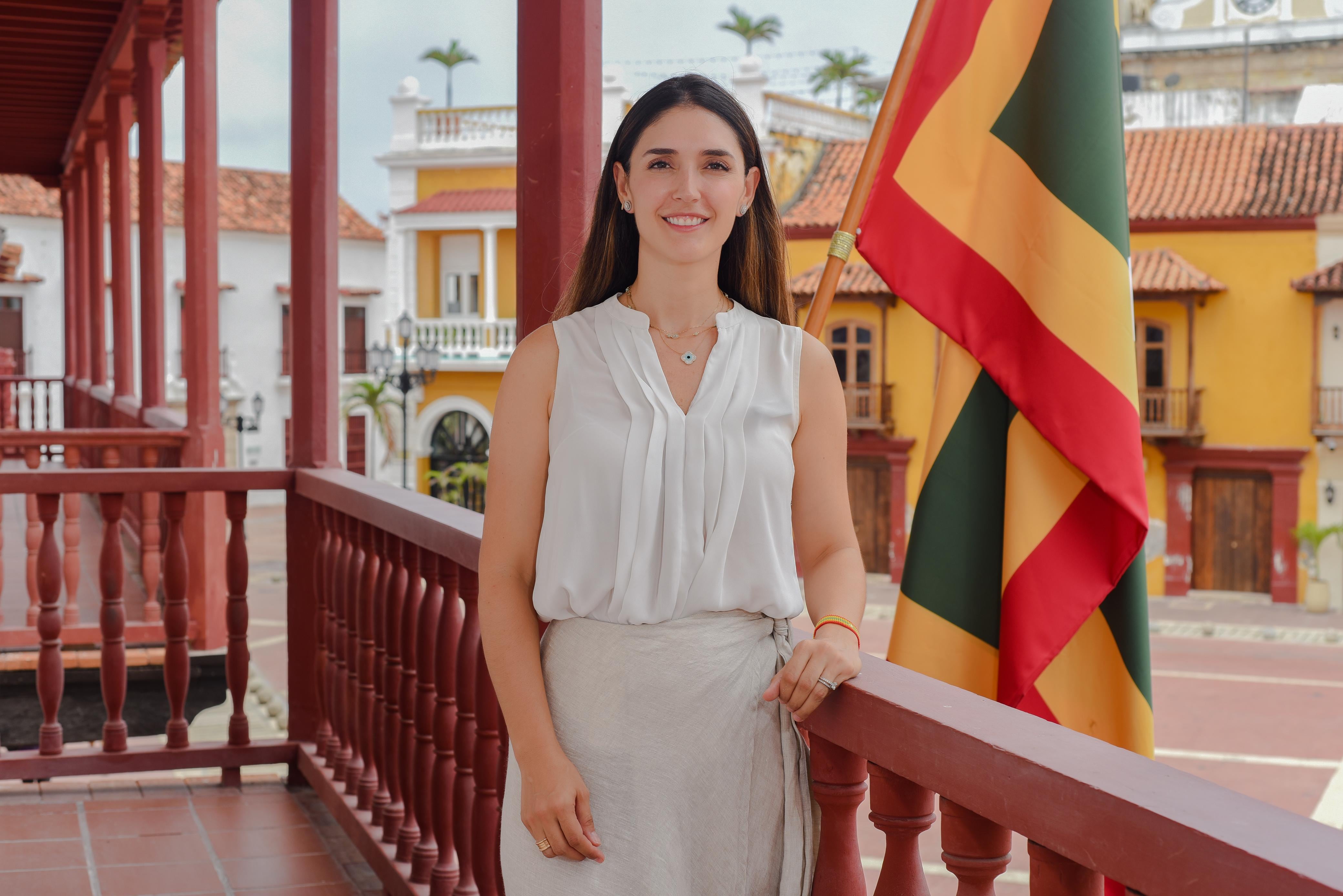 Teresa Margarita Londoño Zurek, secretaria de Turismo de Cartagena.