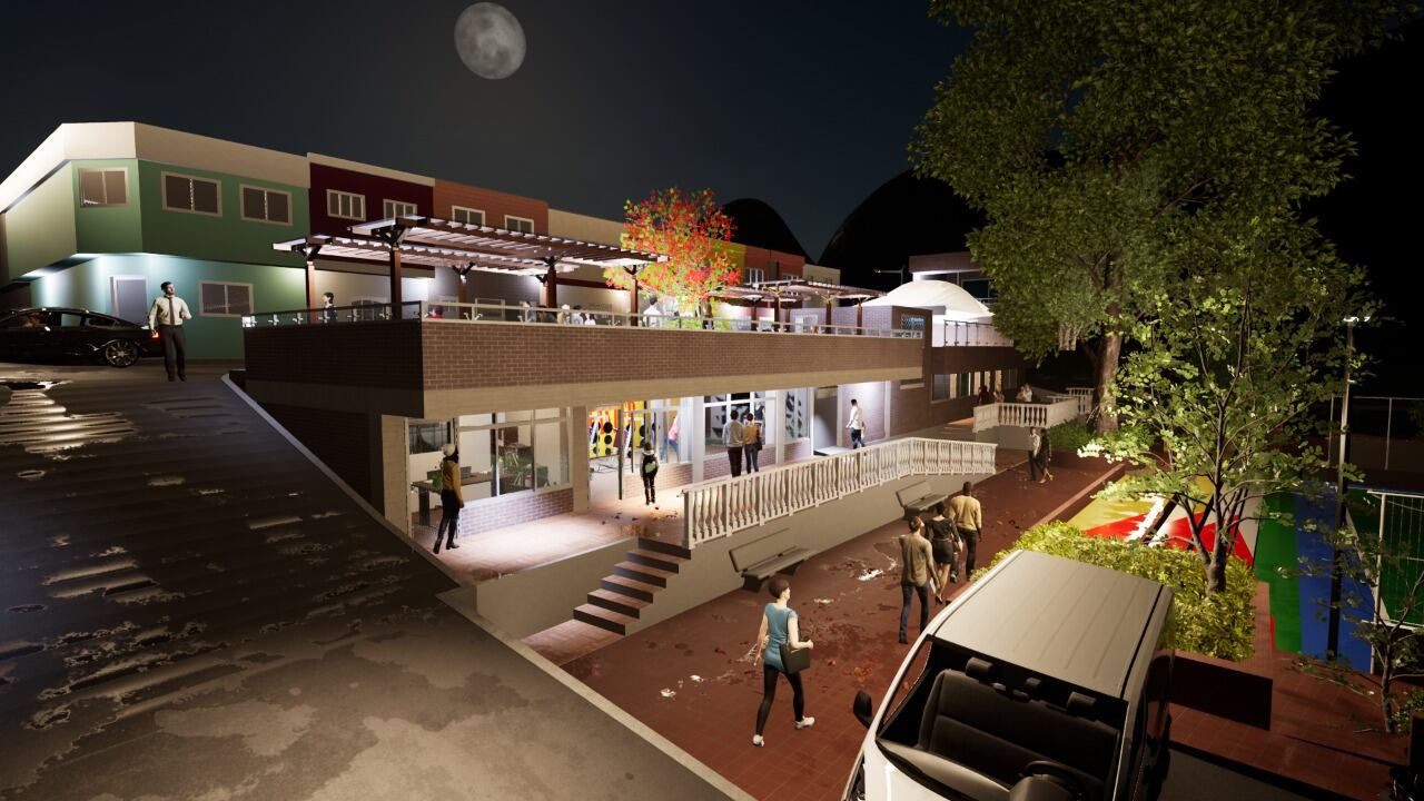 Plazoleta El Mirador.