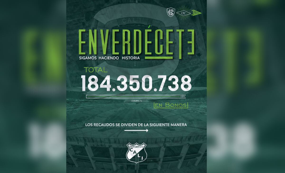 Campaña Deportivo Cali con sus hinchas.