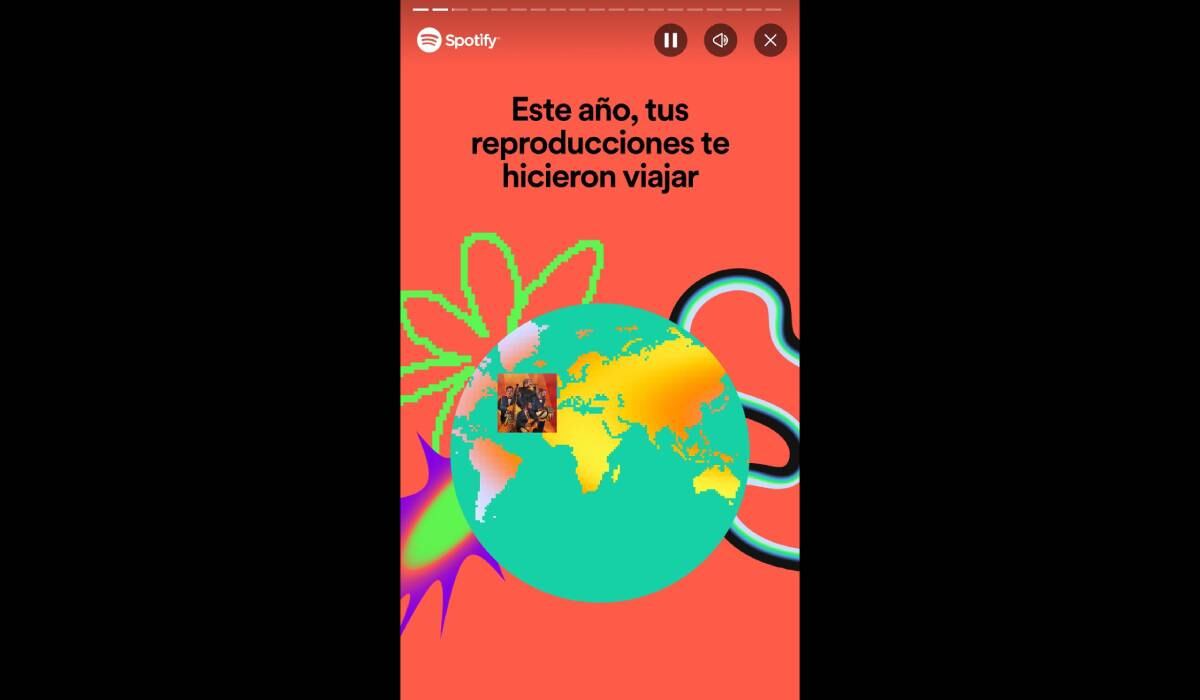 Spotify Wrapped nuevamente expone las canciones y artistas favoritos de los usuarios.
