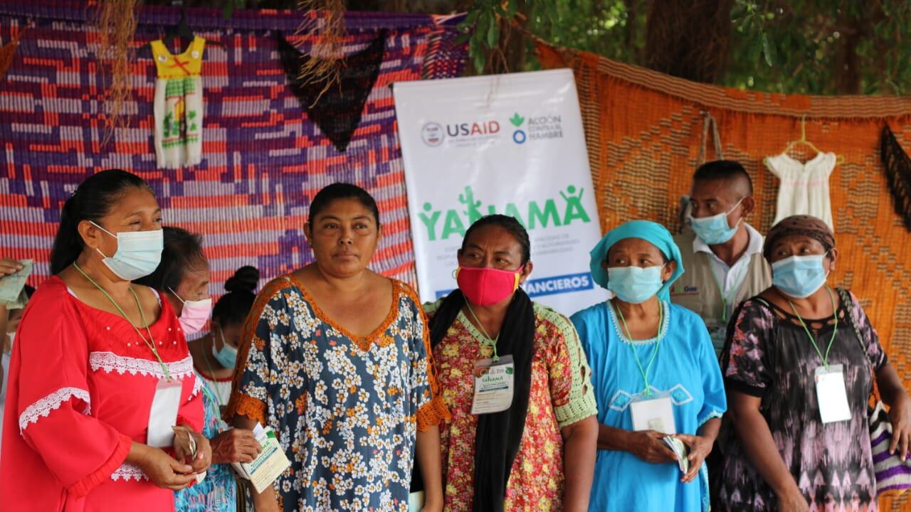 Comunidad indígena beneficiada
