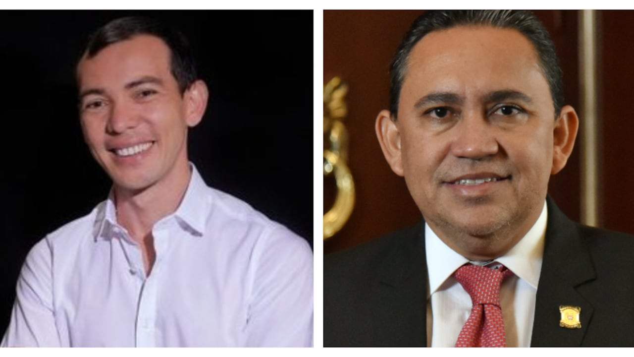 El diputado Juan Quenza y el representante a la Cámara Germán Rozo