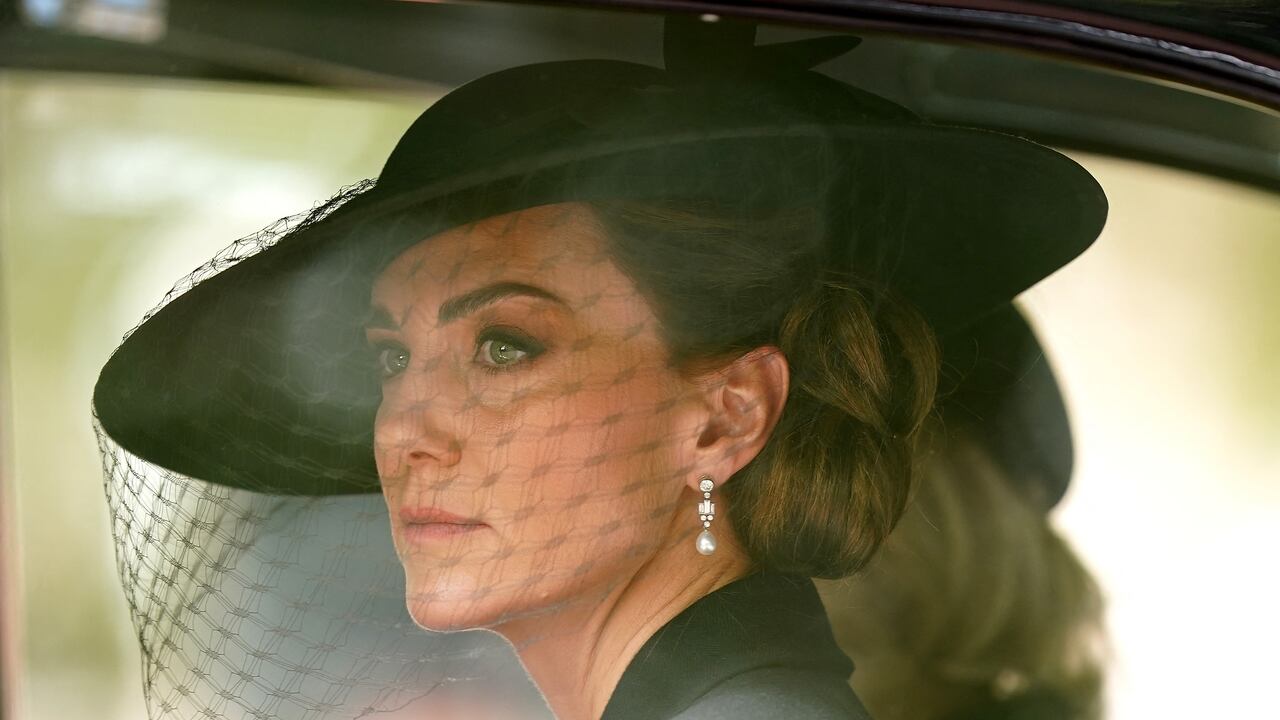 Kate Middleton, princesa de Gales (Photo by Mike Egerton / POOL / AFP)