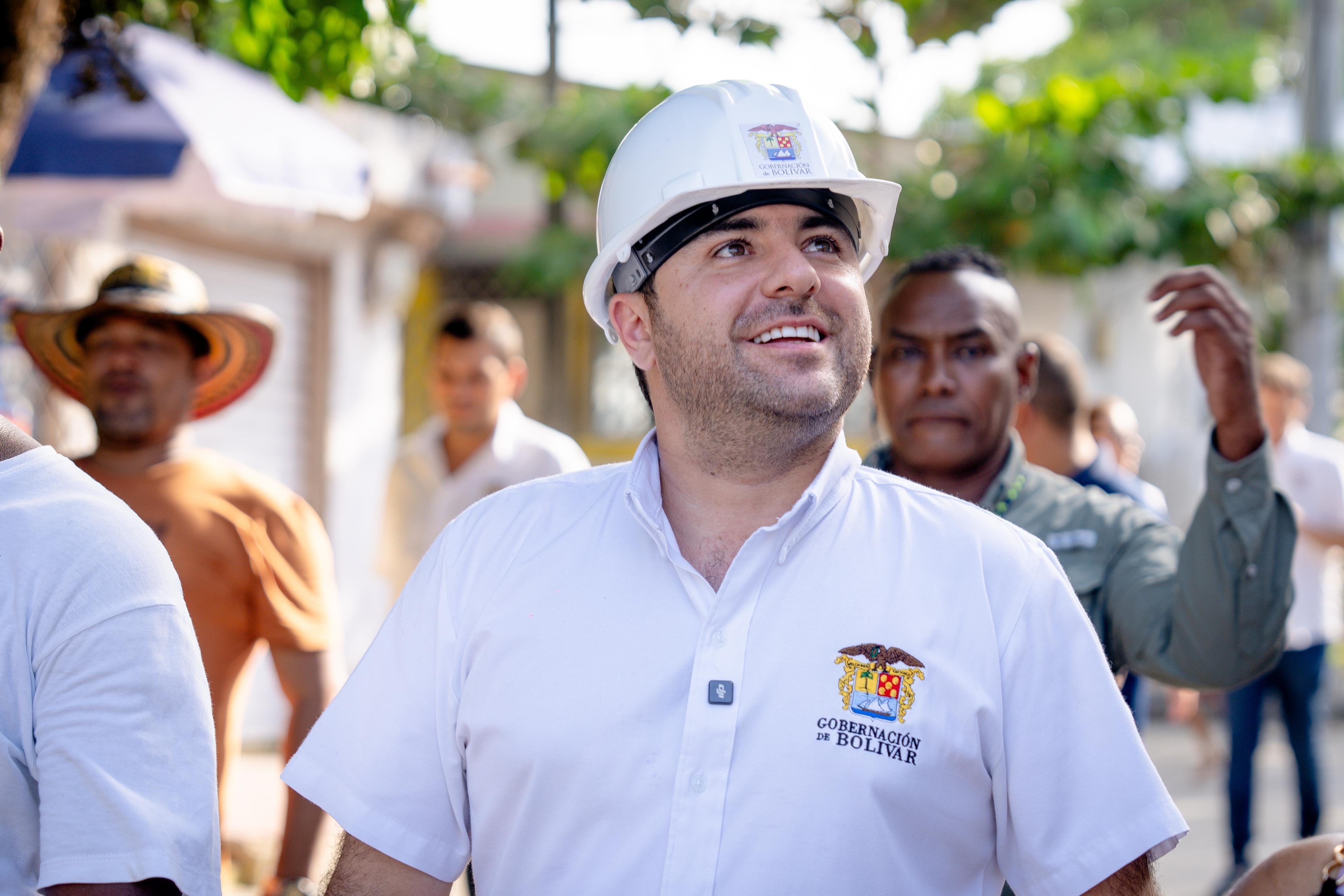 Yamil Arana Padauí, gobernador de Bolívar.