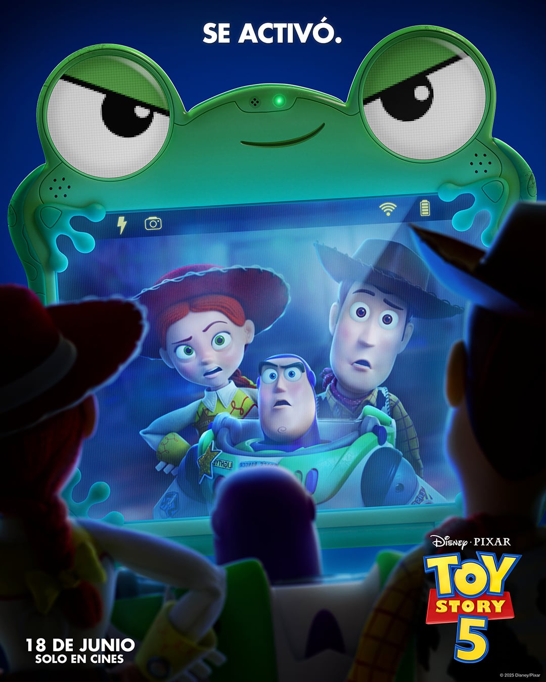 TOY STORY 5 - © 2025 Disney/Pixar. Todos los derechos reservados
