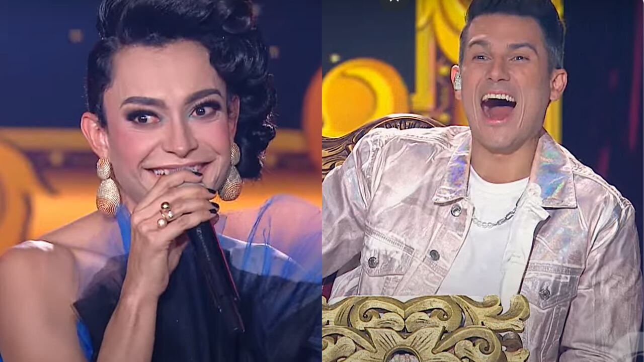 'Yo me llamo' Alejandra Guzmán coqueteó con Pipe Bueno en medio de la transmisión del programa