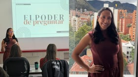 Lina Lasso, fundadora de Amani, un espacio de coaching existencial.