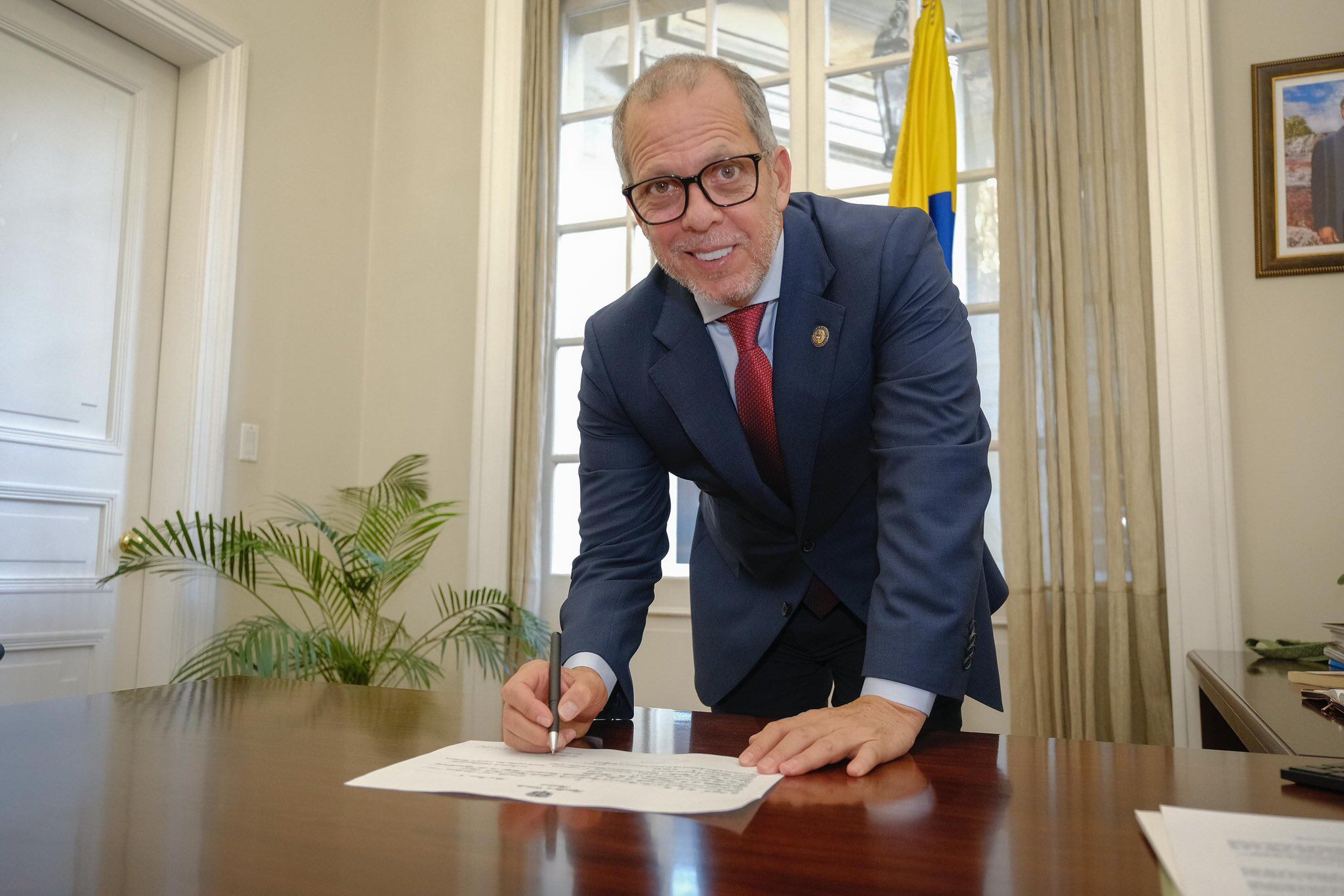 El pastor Alfredo Saade.