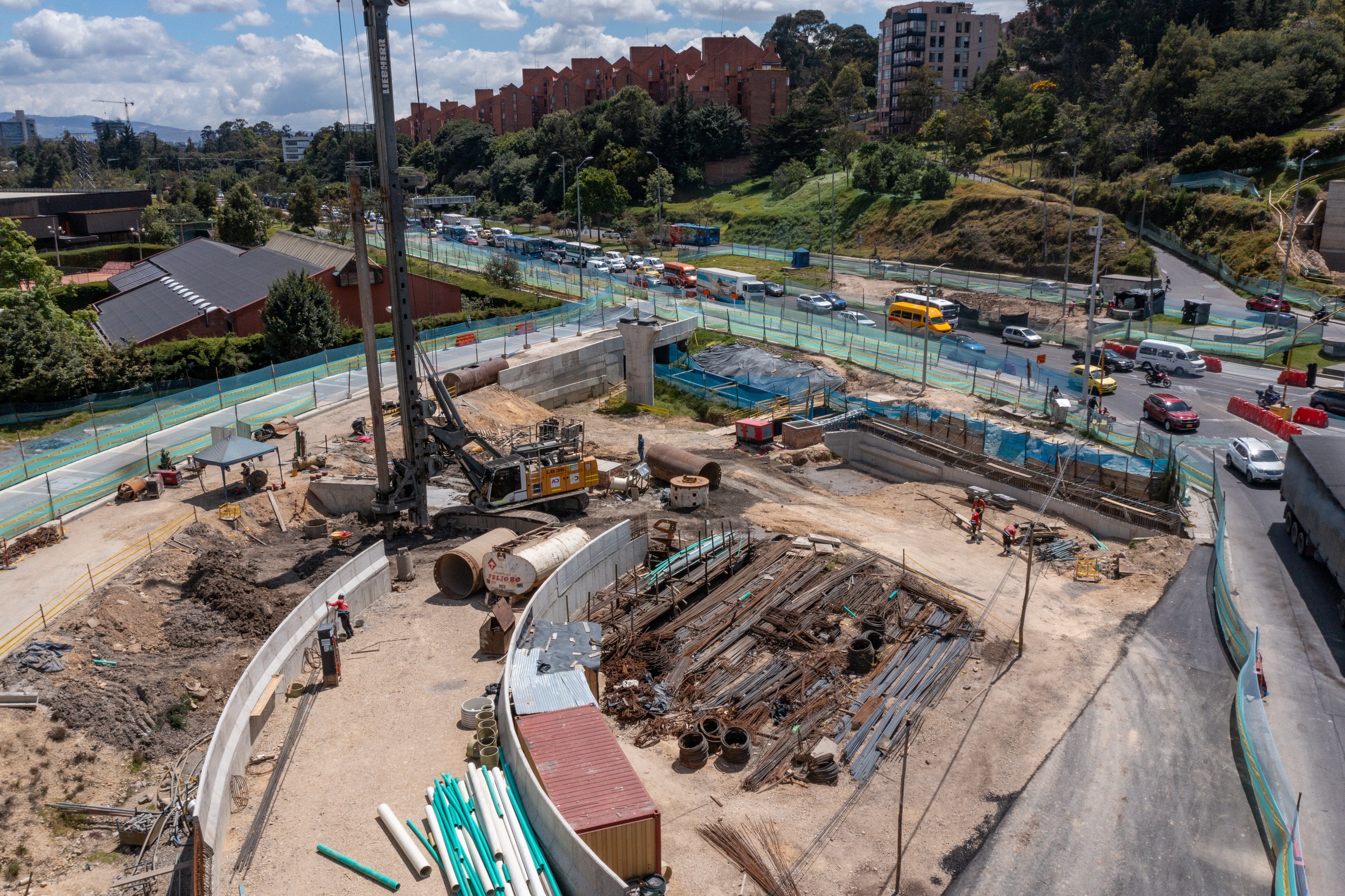 Cierre obras Bogotá
