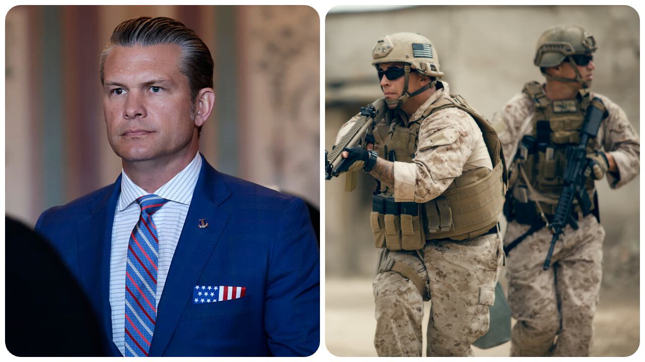 El secretario de Defensa, Pete Hegseth, arremetió contra los programas DEI del ejército.