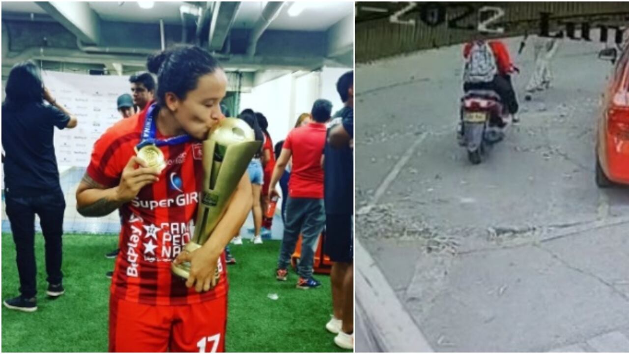 La jugadora fue intimidada por un hombre armado.