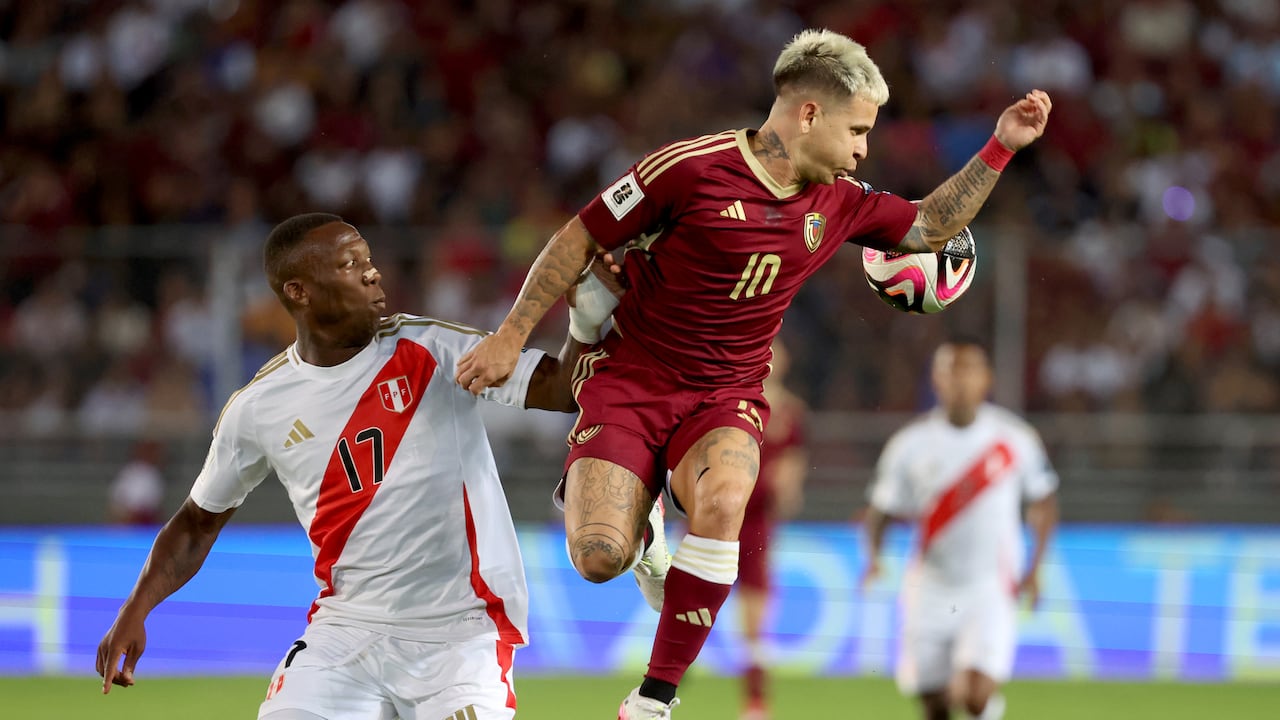 Venezuela recibió a Perú por la decimocuarta fecha de las eliminatorias.