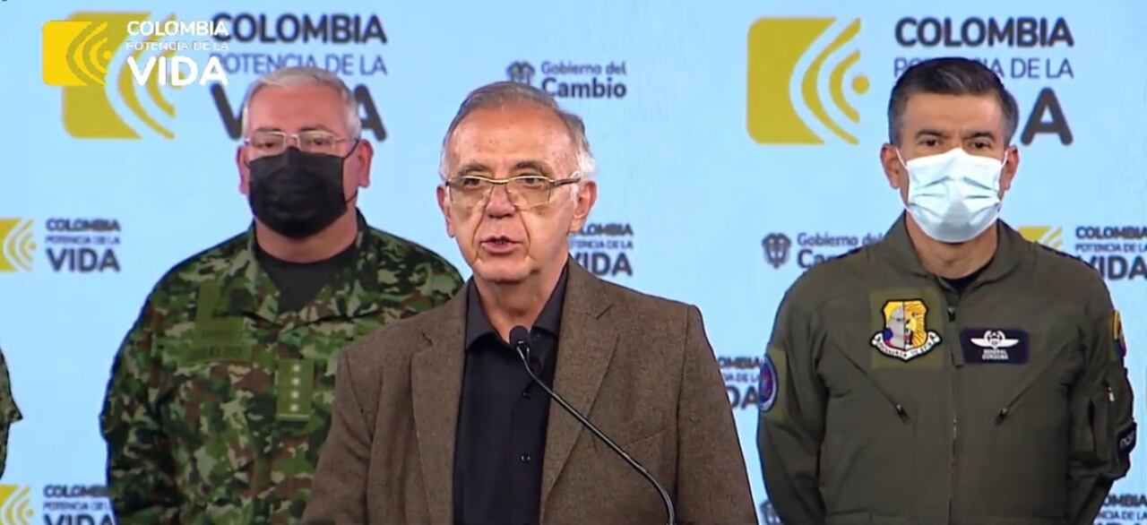 Ministro de Defensa Iván Velásquez