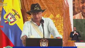 El presidente Gustavo Petro volvió a hablar de un supuesto plan para asesinarlo orquestado por Mordisco y algunos políticos del país. Foto tomada de redes