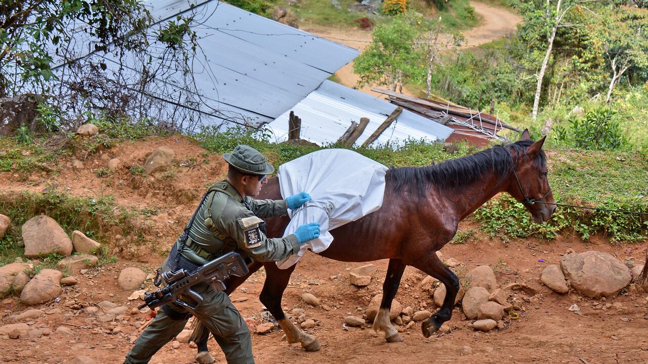 Violencia en zona rural de Jamundí. Imagen de referencia.