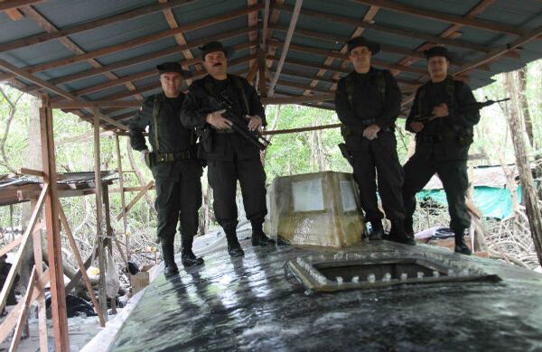 Desde 1993, la Armada Nacional de Colombia ha incautado 82 semi-sumergibles creados por los narcotraficantes para transportar la droga.