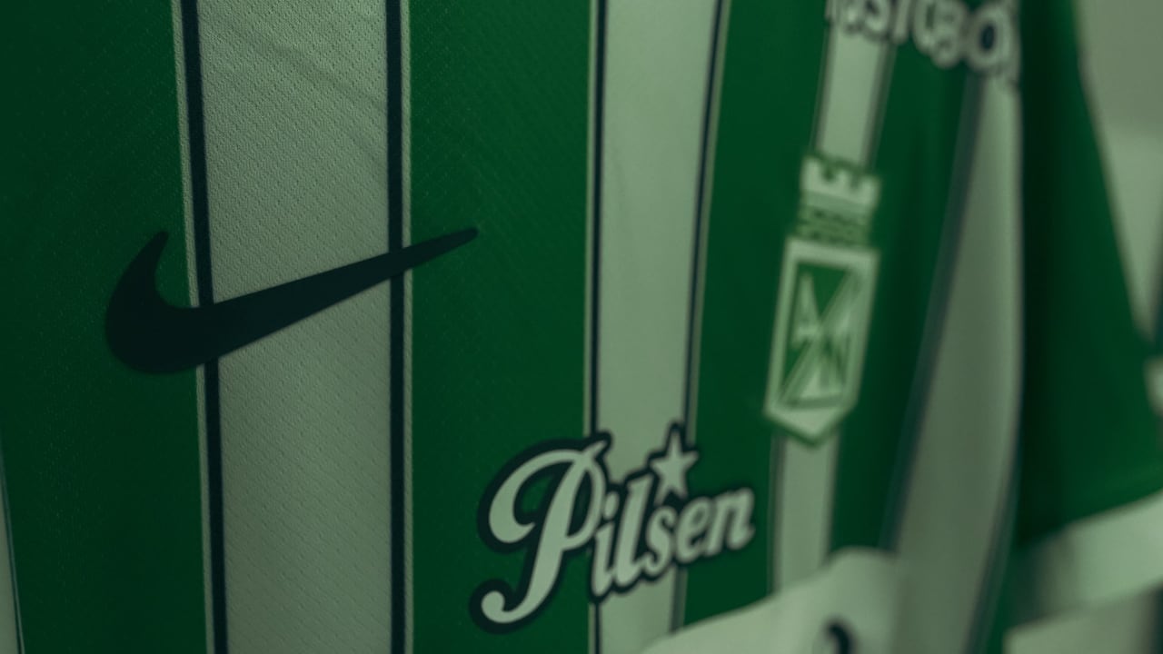 Camiseta de Atlético Nacional en la final de Liga BetPlay 2026-I vs. Junior.