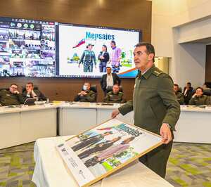 El director de la Policía, el general William Salamanca se reunió con la Fundación para la Libertad de Prensa, Flip.