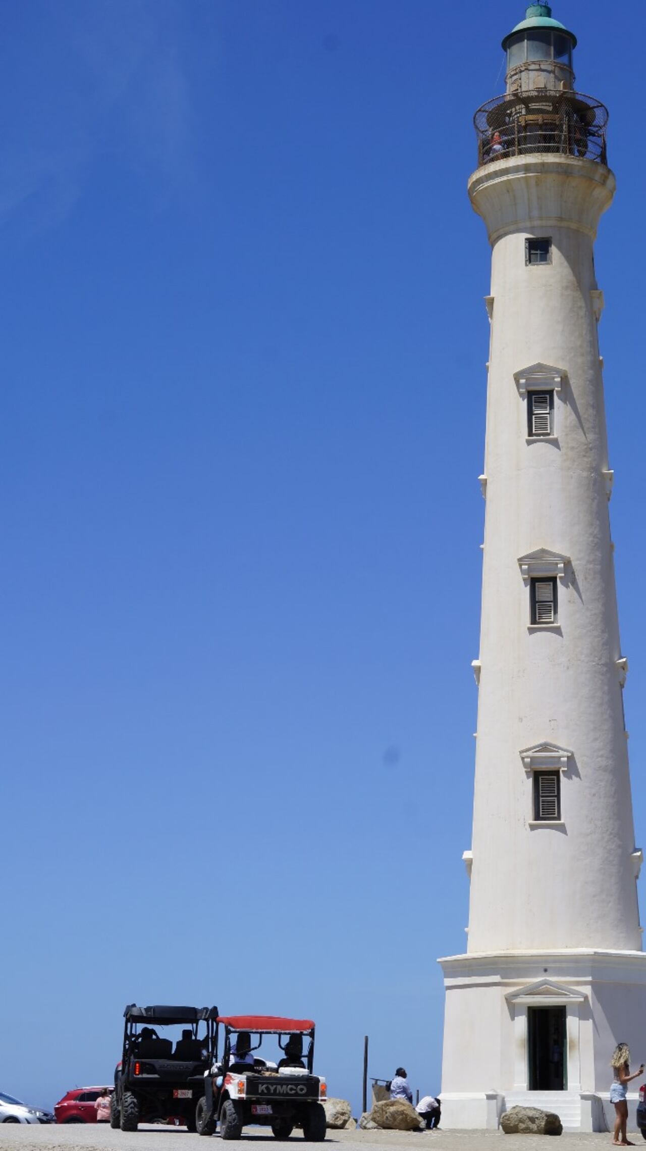 Faro California, uno de los sitios turísticos de Aruba, ubicado en un exclusivo sector, ofrece vistas espectaculares, la entrada cuesta cinco dólares. (Foto: Juan Manuel Vargas).