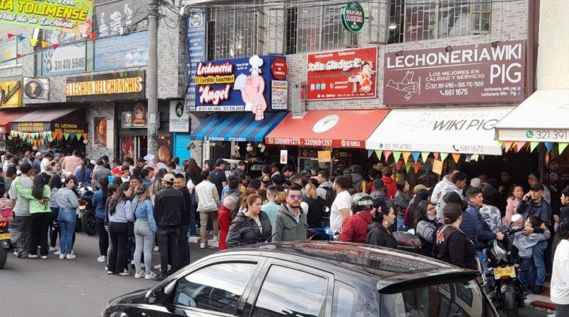 Festival de la lechona en la localidad Rafael Uribe Uribe.