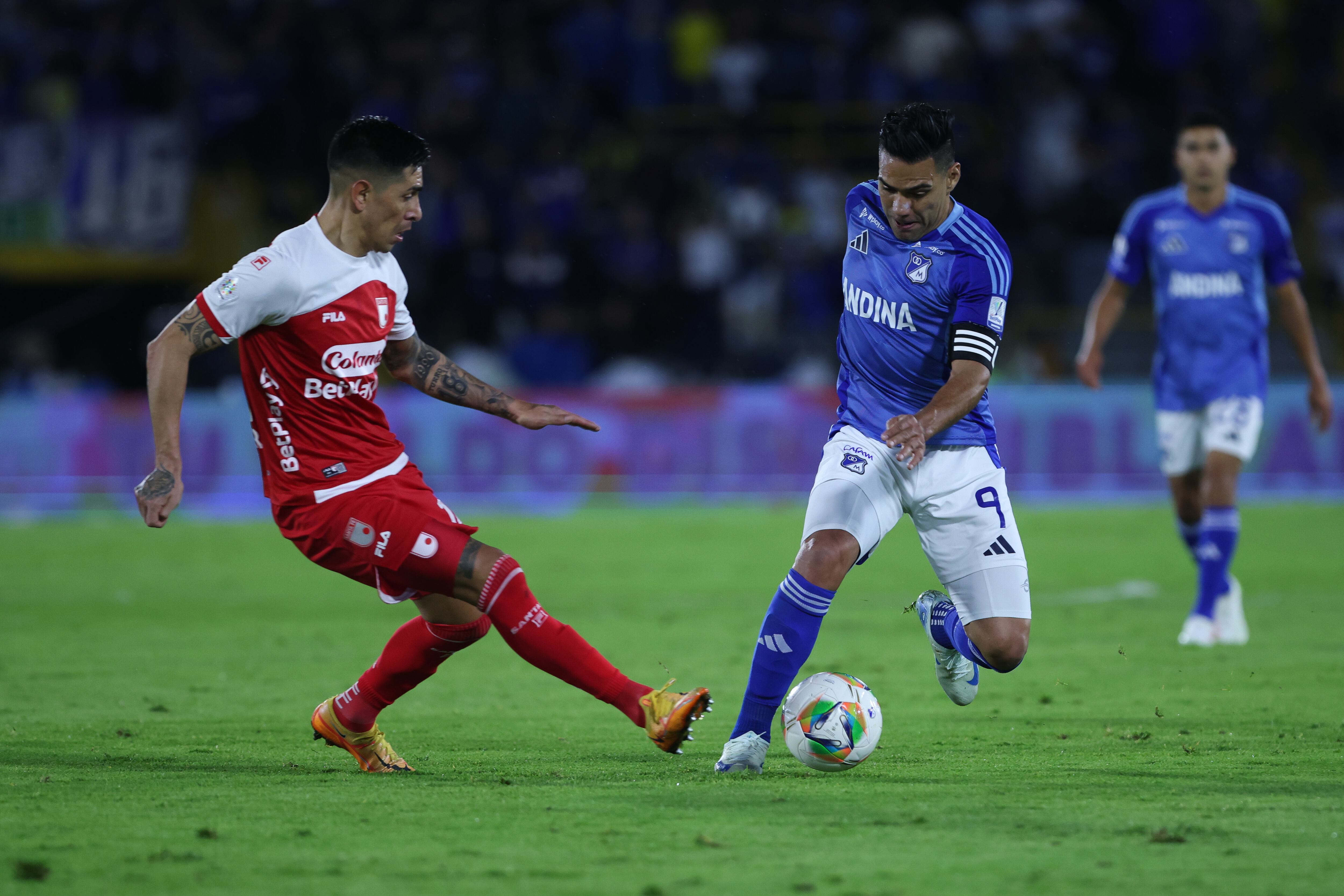 Millonarios vs Santa Fe clásico capitalino Liga Bet Play