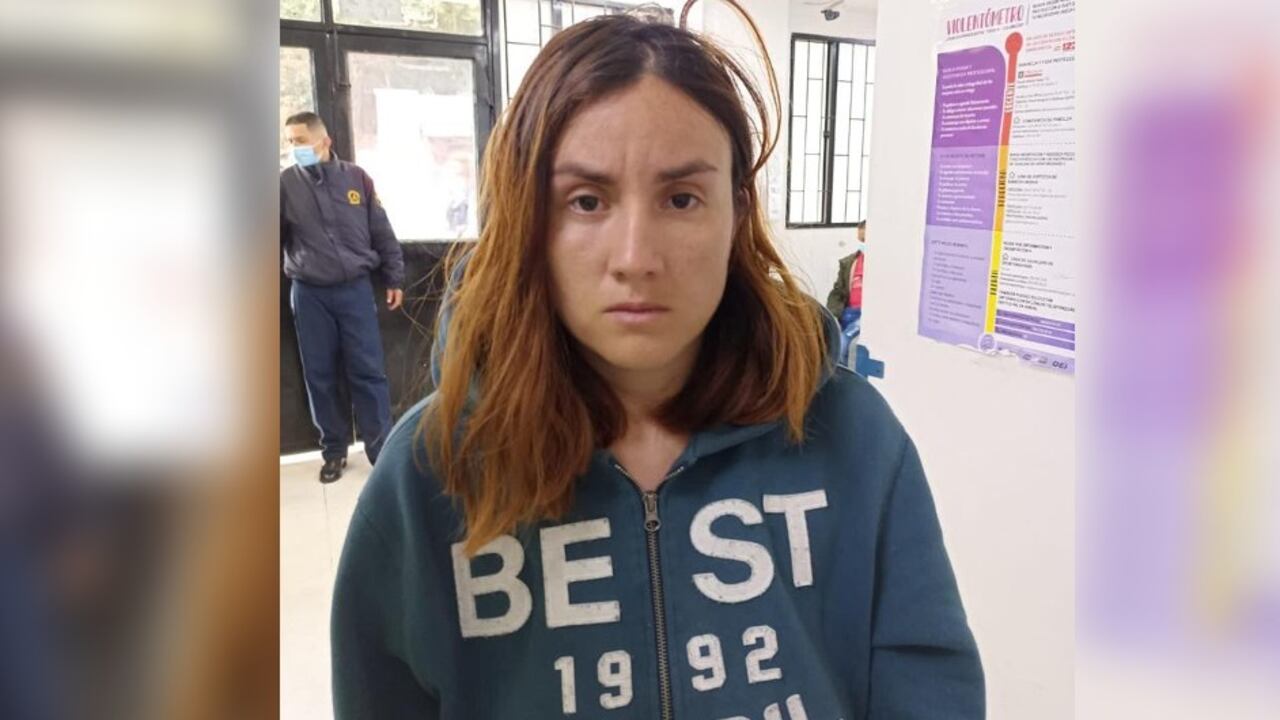 Esta es la mujer que estaba deambulando por El Codito, al norte de Bogotá. Fue llevada al Hospital Simón Bolívar.