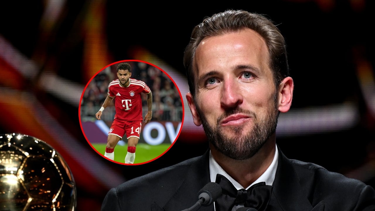 Harry Kane y Luis Díaz.
