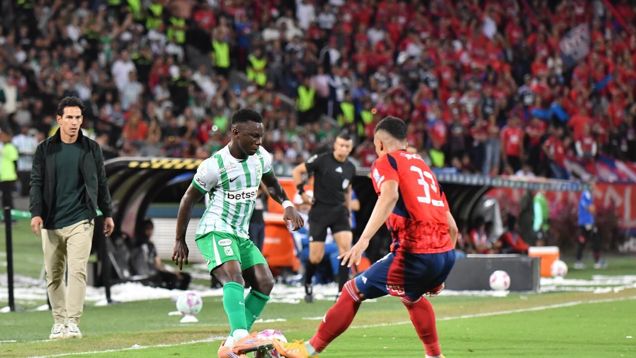 Atlético Nacional vs Independiente Medellín, este domingo 26 de octubre.