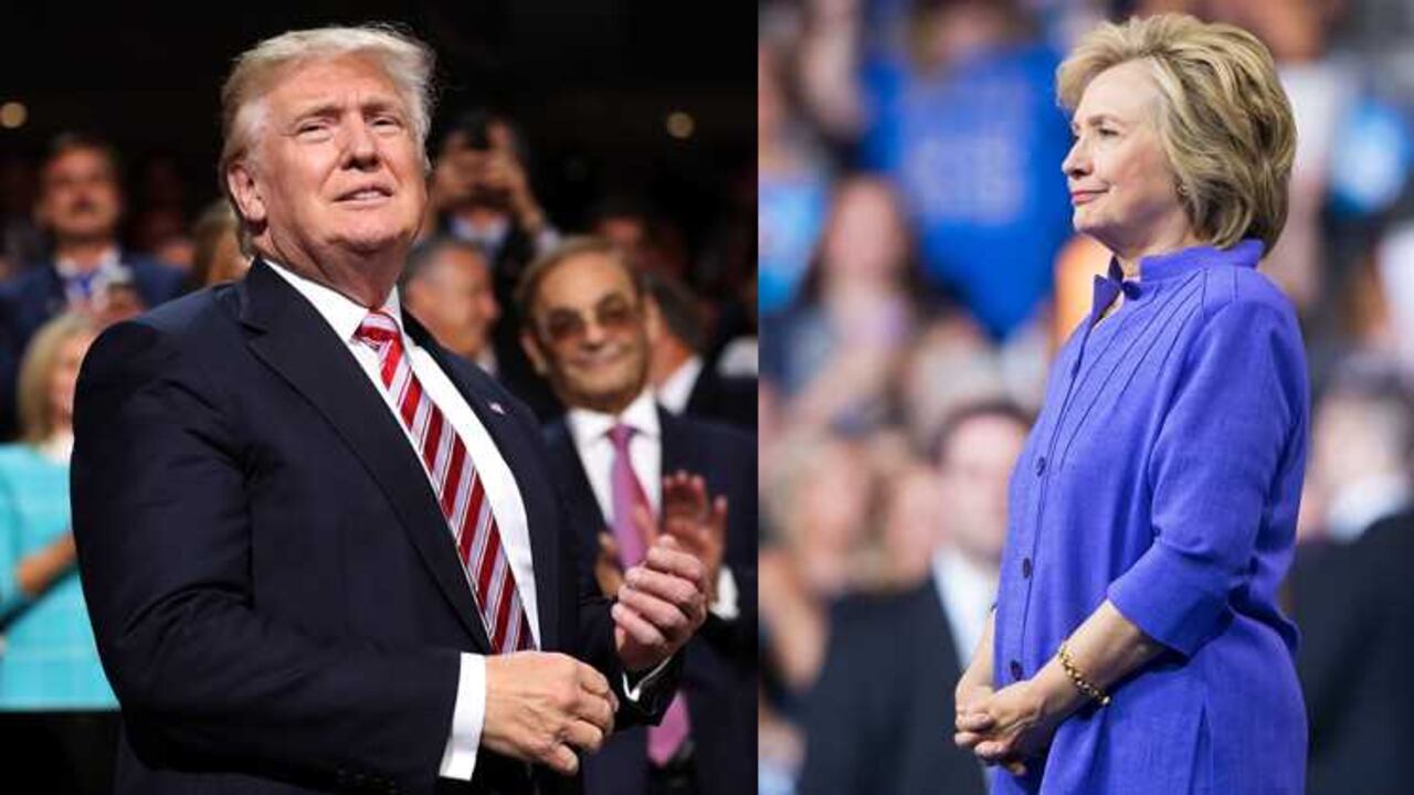 Donald Trumo y Hillary Clinton.