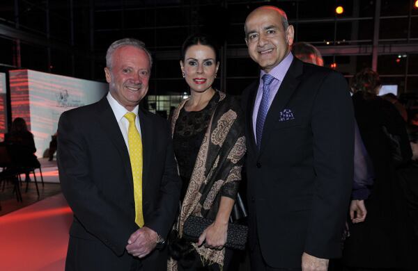 Arturo Calle, Patricia Tascón y Munir Falah