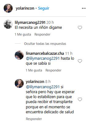 En medio de la grave salud de Miguel Ángel Díaz, quien se encuentra intubado en la UCI, un usuario en Instagram se ofreció a contribuir en la donación de un riñón, destacando la disposición de la comunidad para ayudar a su recuperación.
