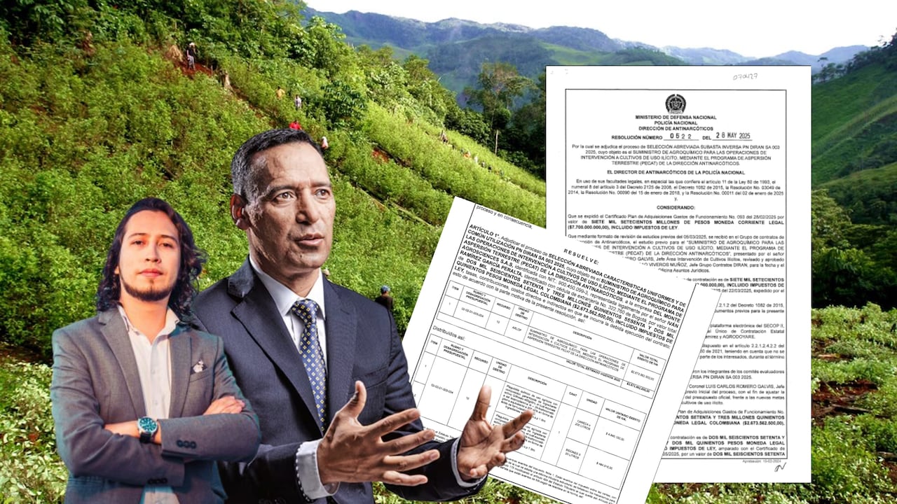 Aspersión terrestre con glifosato vuelve a ser usada por el Gobierno Nacional.