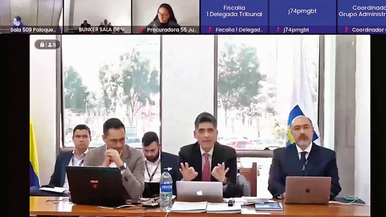 Durante más de 12 horas, el fiscal Mario Andrés Burgos relató una a una las pruebas contra Nicolás Petro y Day Vásquez.