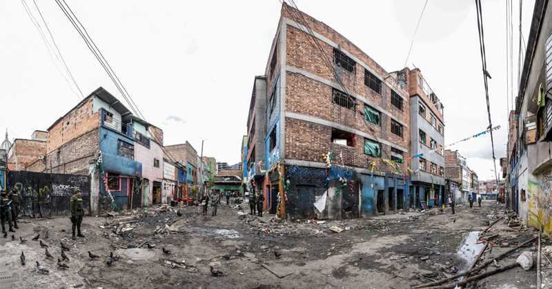 El 28 de mayo  2.500 hombres de la Policía y el Ejército se tomaron el Bronx.