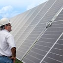 Parque Solar Cañaguate, ubicado en el centro del departamento del Cesar.