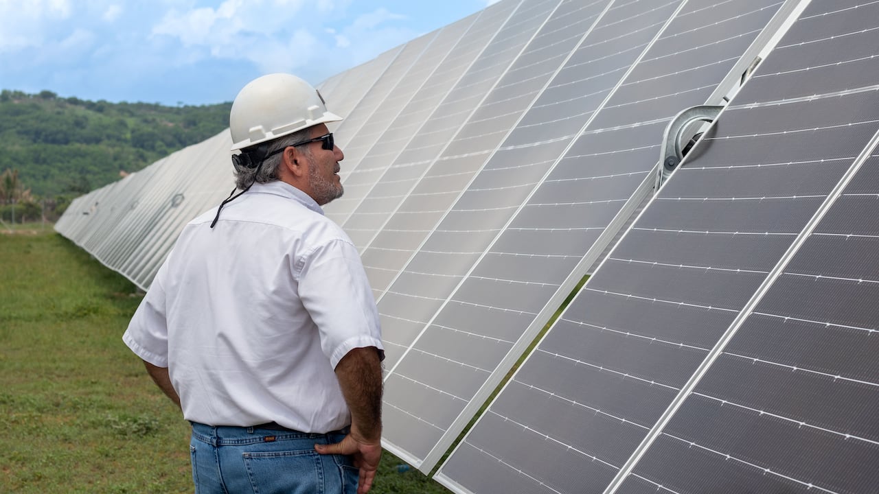 Parque Solar Cañahuate, ubicado en el centro del departamento del Cesar.
