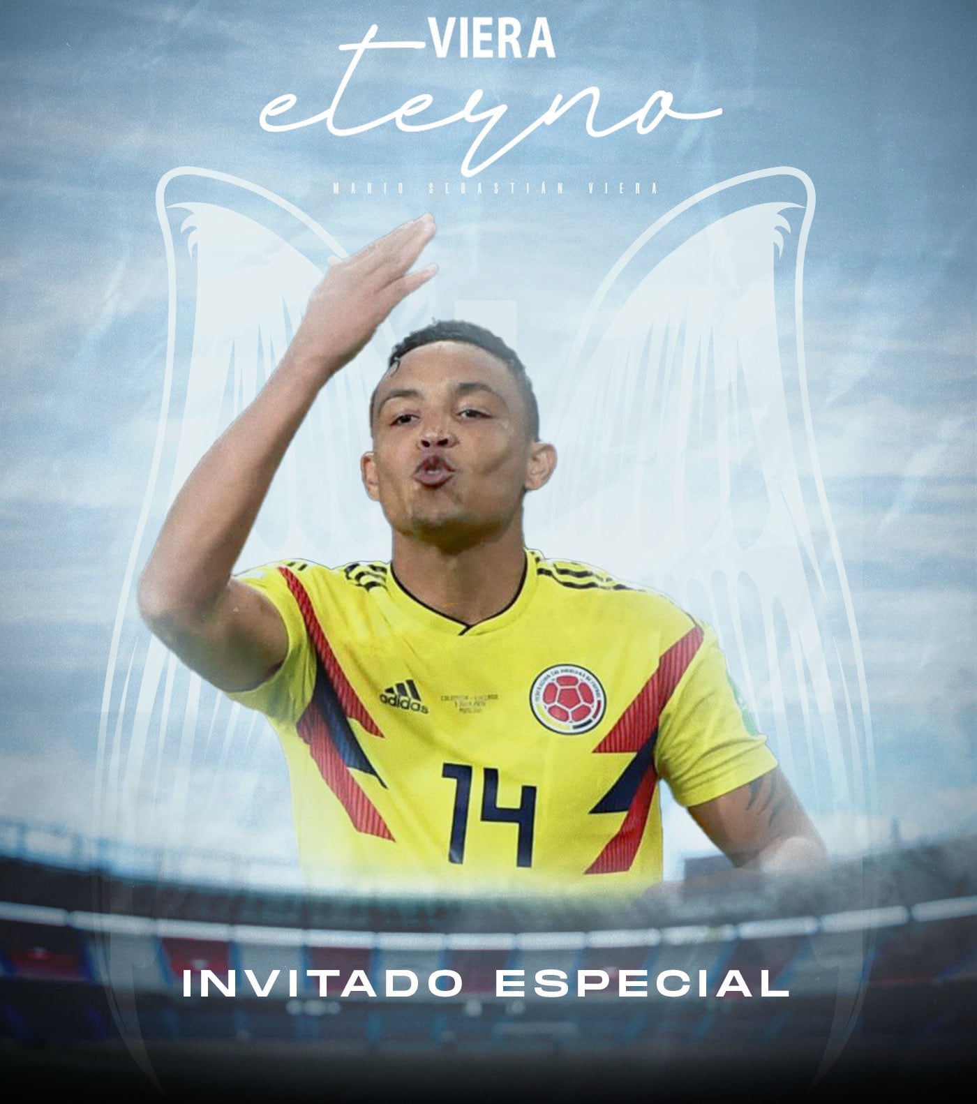 Luis Fernando Muriel estará en el partido de despedida de Sebastián Viera.