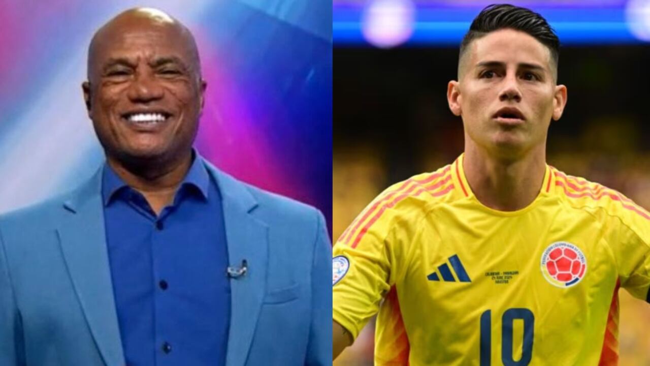 Jaime Dinas y James Rodríguez