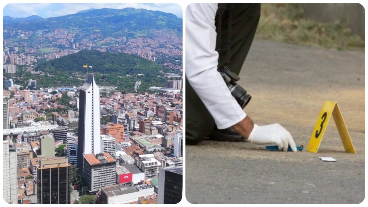 Cuatro homicidios se registraron en Medellín en el cierre del año.