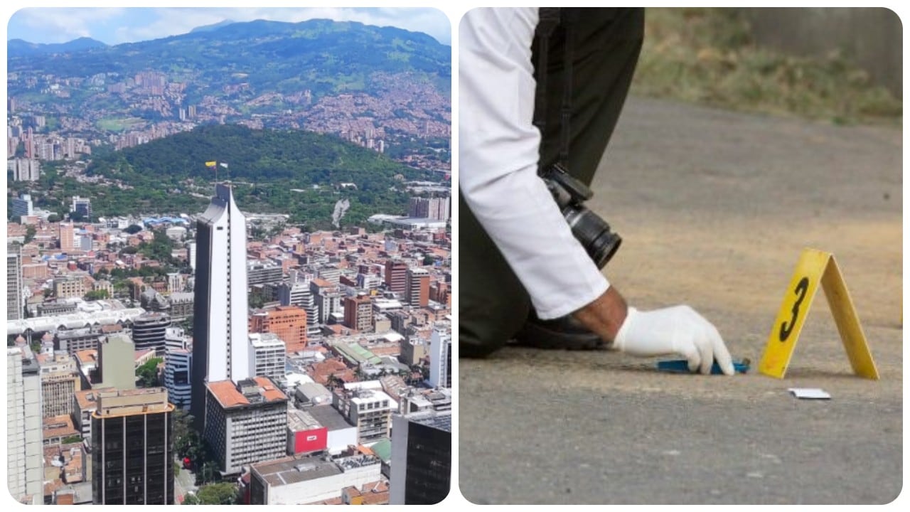 Cuatro homicidios se registraron en Medellín en el cierre del año.