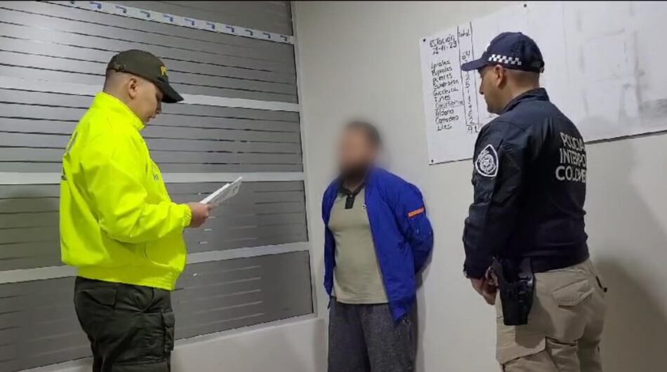 Ecuatoriano capturado en Ipiales, Nariño.