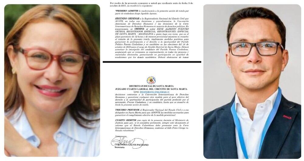 Carmen Patricia Caicedo, Carlos Caicedo y la decisión judicial.