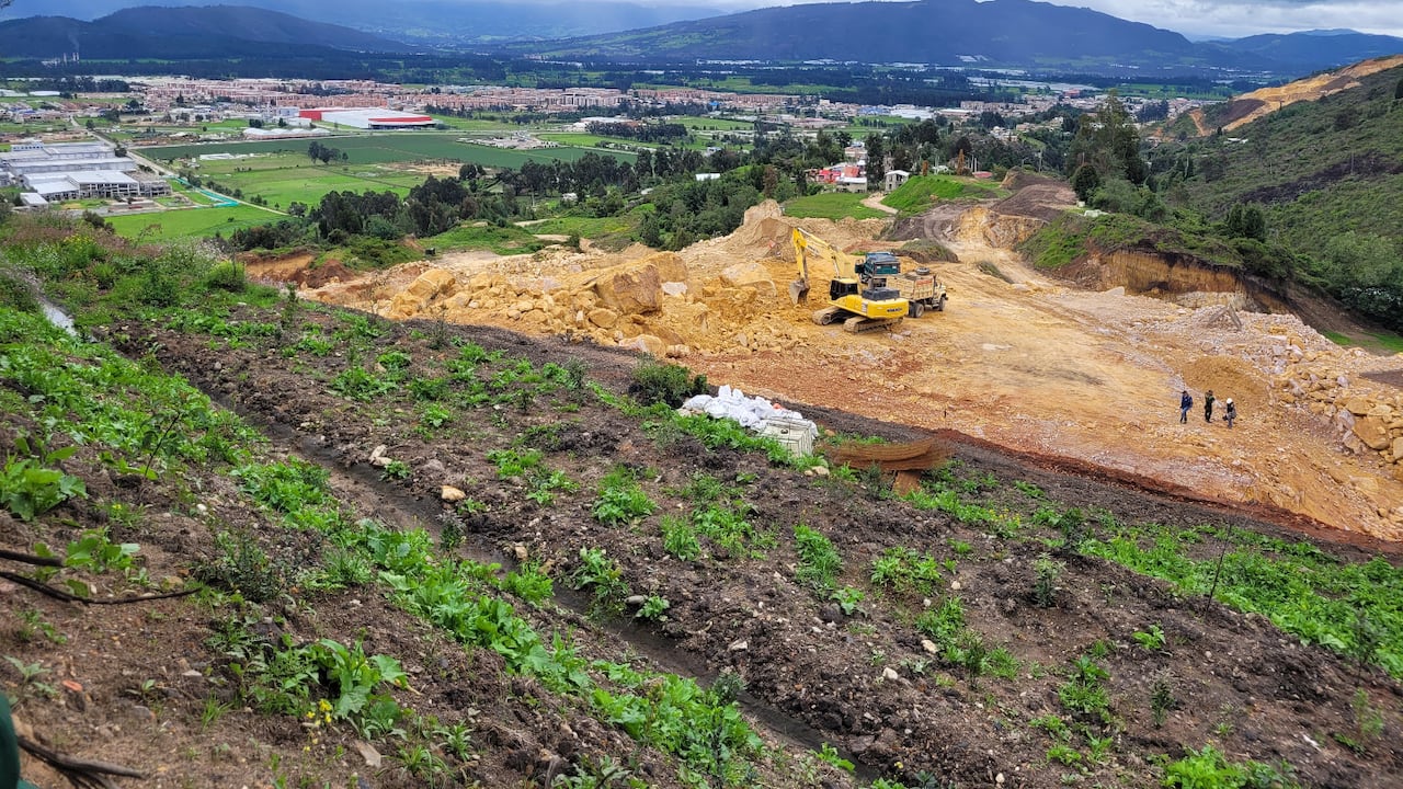 La CAR Cundinamarca suspendió actividades mineras en Tocancipá, Cundinamarca por no contar con permisos ambientales