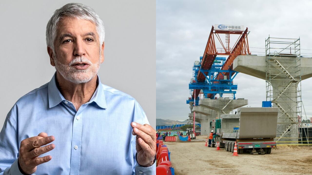 Peñalosa se mostró orgulloso por la forma en la que avanza el metro de la ciudad.