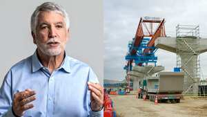 Peñalosa se mostró orgulloso por la forma en la que avanza el metro de la ciudad.