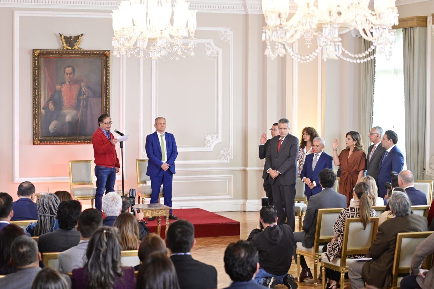 El presidente Gustavo Petro advirtió este lunes que la esencia del proyecto de reforma a la salud que cursa en el Congreso de la República no cambia pese a que al ministerio del ramo llega un nuevo titular, Guillermo Alfonso Jaramillo, quien reemplazó a Carolina Corcho.