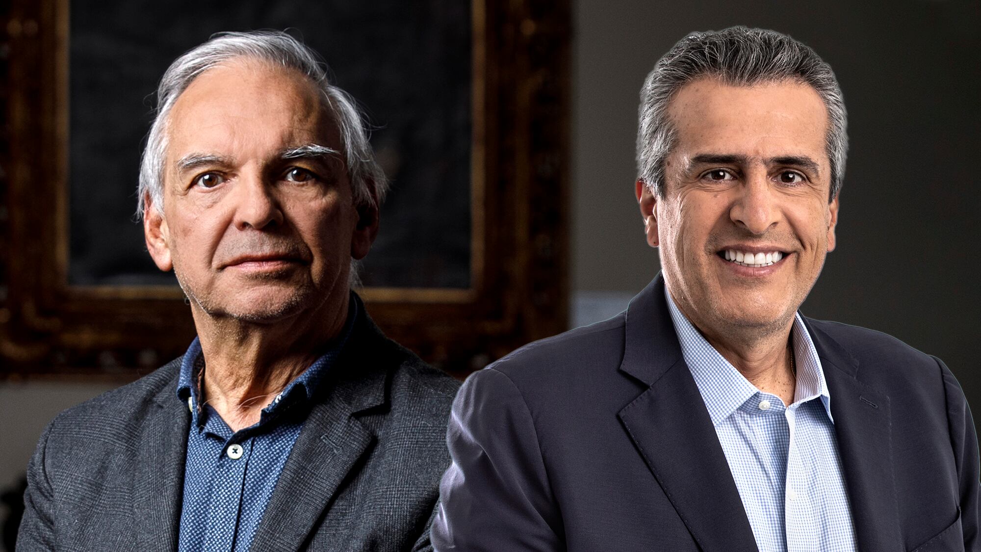 Los exministros Ricardo Bonilla y Luis Fernando Velasco.