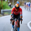 Santiago Buitrago, el colombiano, fue quinto en la duodécima fracción del Giro de Italia 2022.